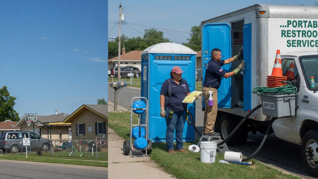 Portable Toilet Rental in Dewy Rose, GA near me